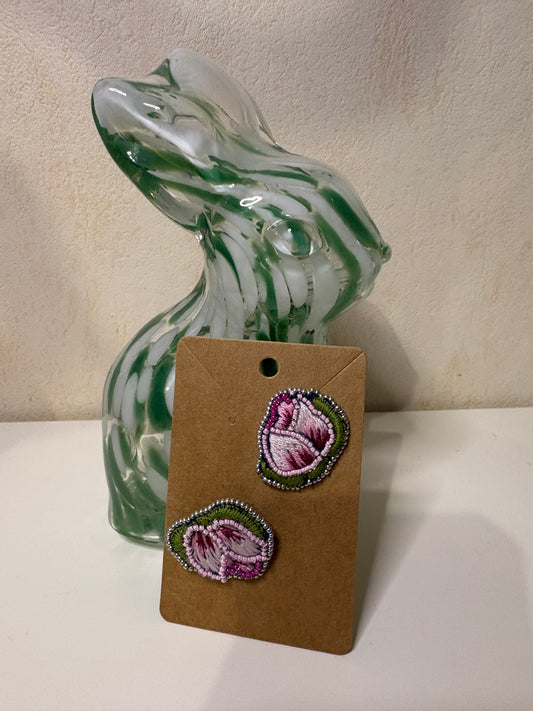 E Boucles d'oreilles fabrication artisanale