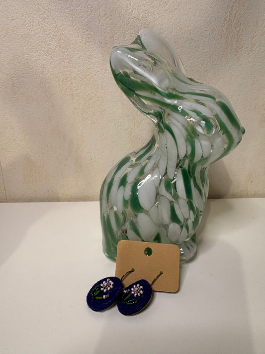 E Boucles d'oreilles fabrication artisanal